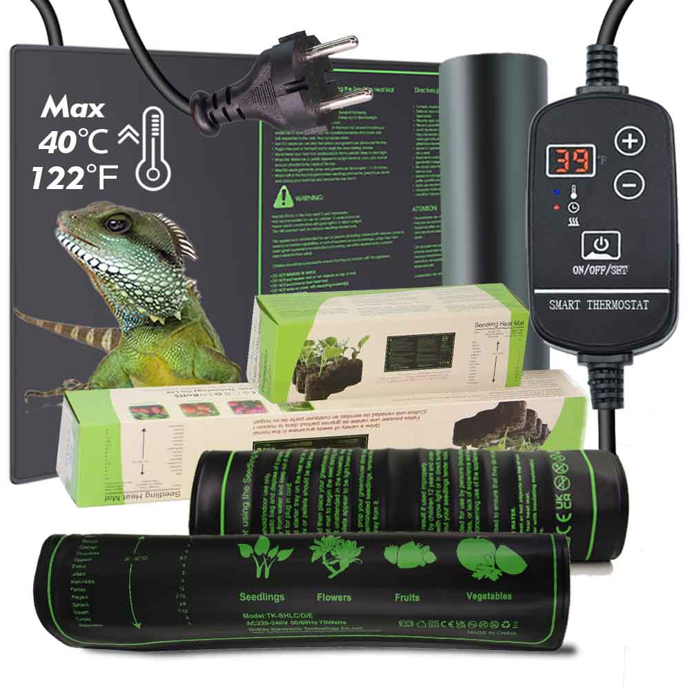 Heat Mat Seedling - Cuscinetto riscaldante per piante da 7-100W