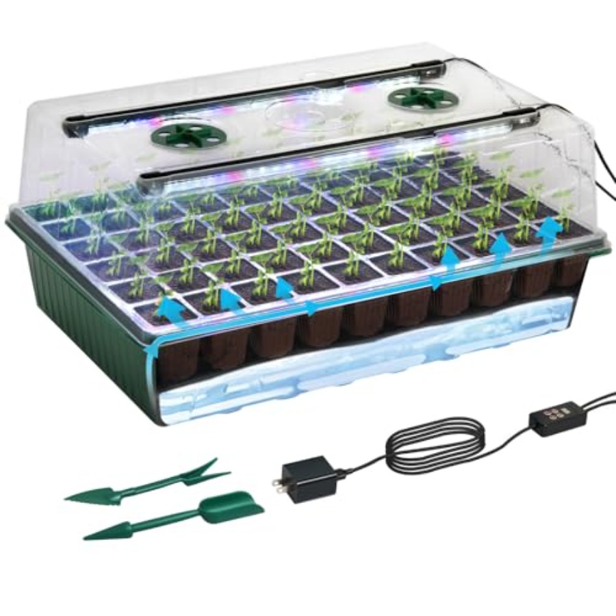 Humidity Dome Kit - Kit di Avviamento Semi con Luce