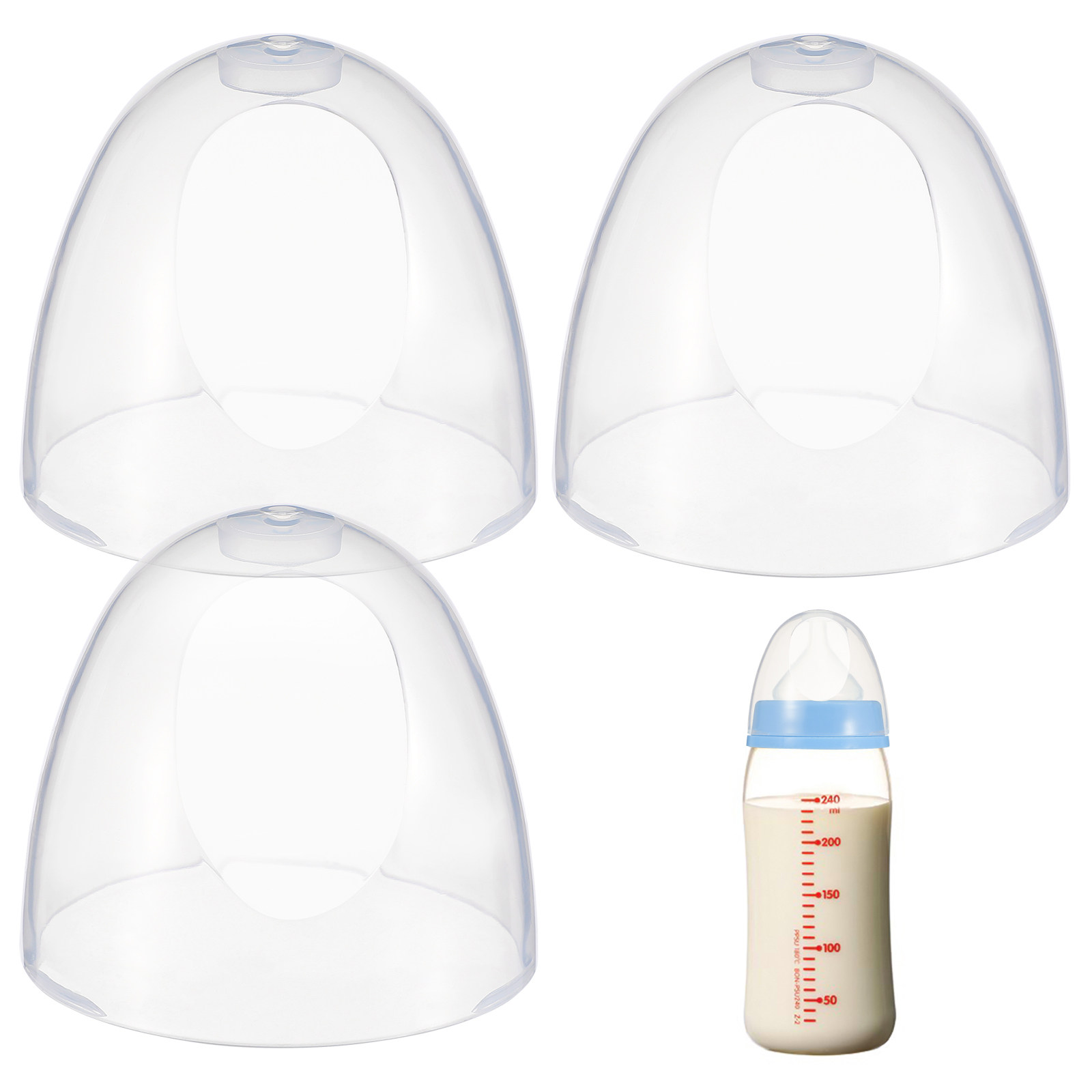 Plastic Dome Clear - Tappi di Ricambio in Plastica per