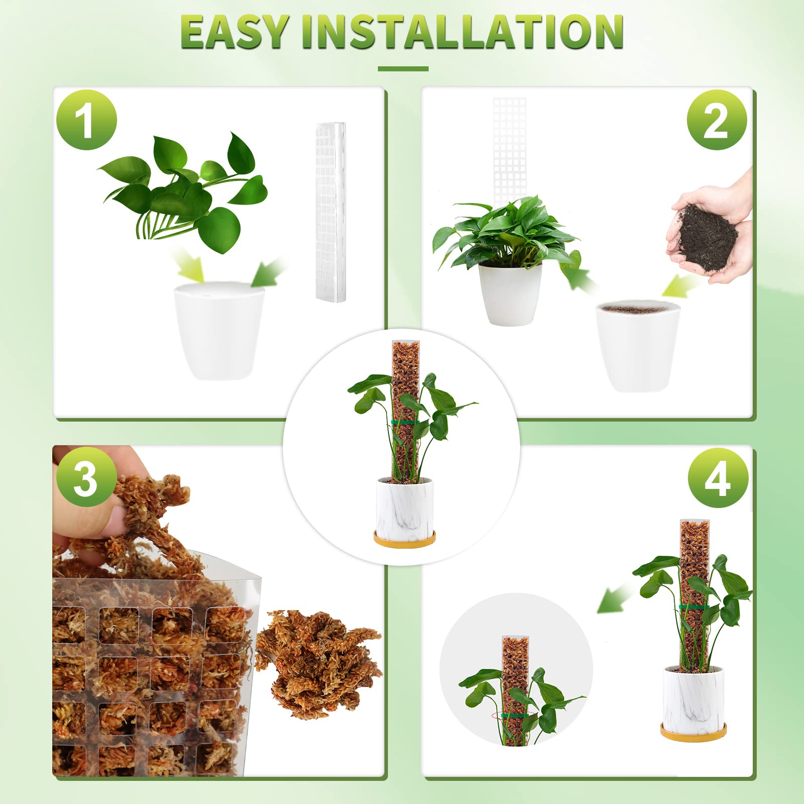 Pali di muschio Piante Support - Sphagnum Moss Dry recensione e prezzo