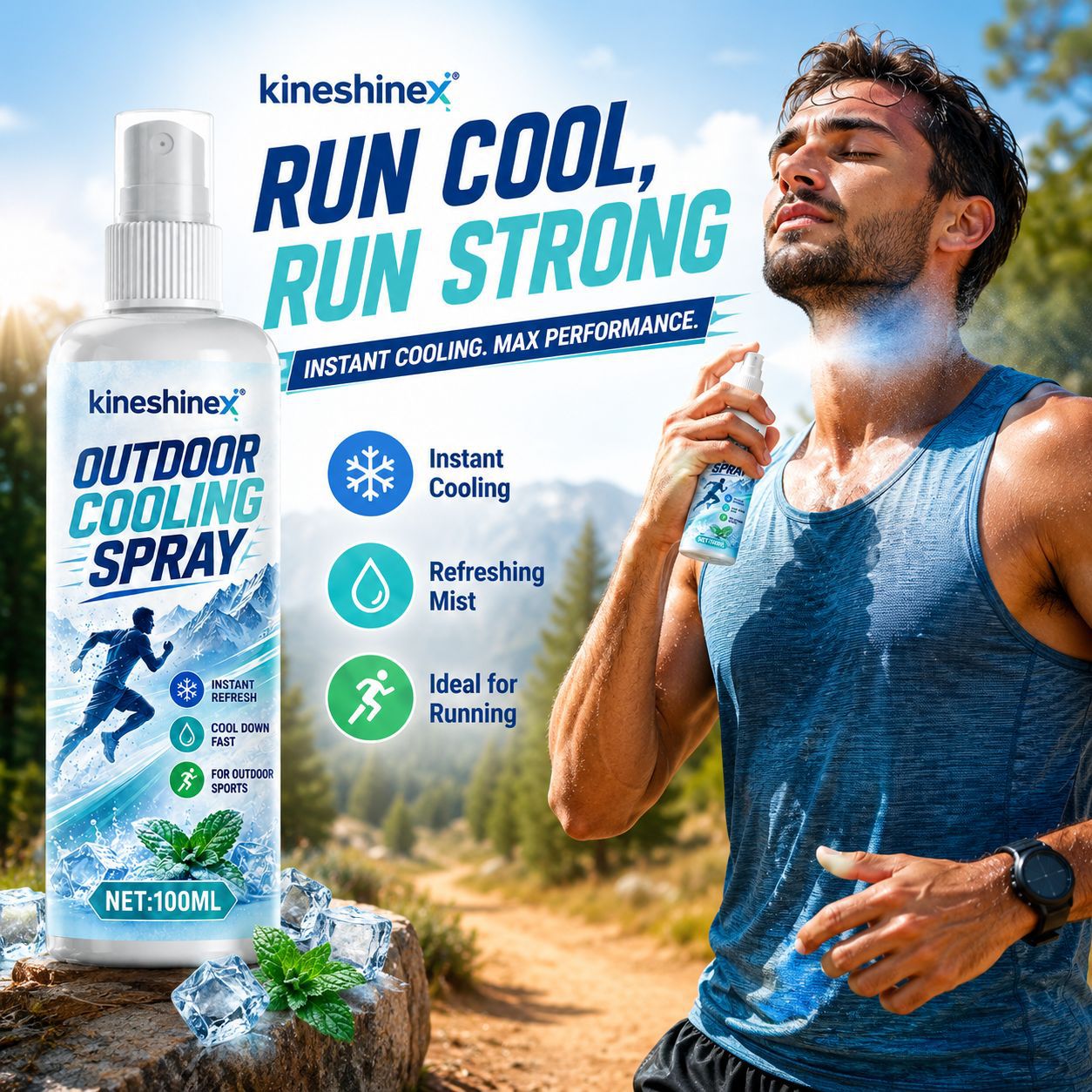 Spray Rinfrescante per Esterni - Misting Bottle Fine recensione e prezzo
