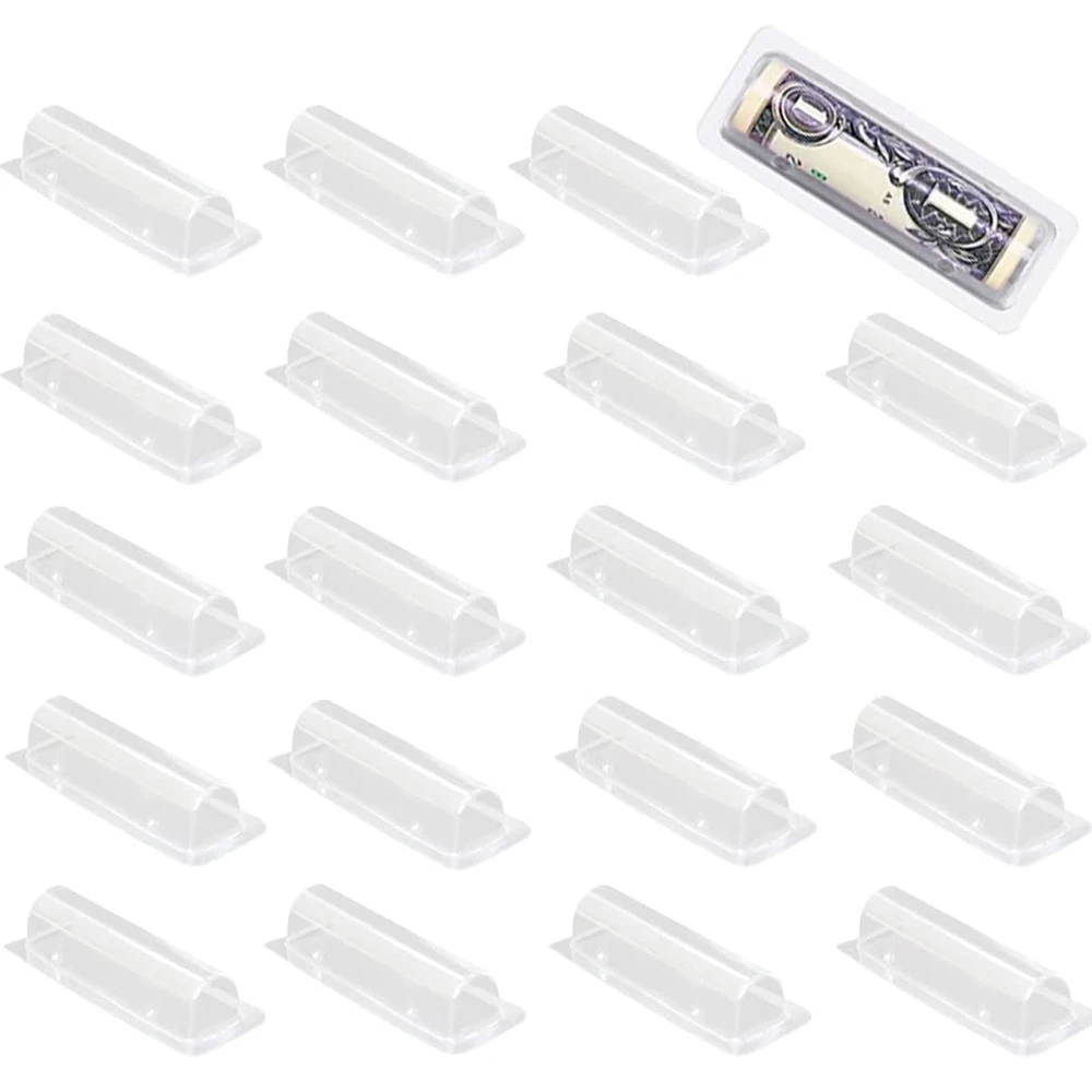 50/100 pezzi porta carte di de - Plastic Dome Clear recensione e prezzo