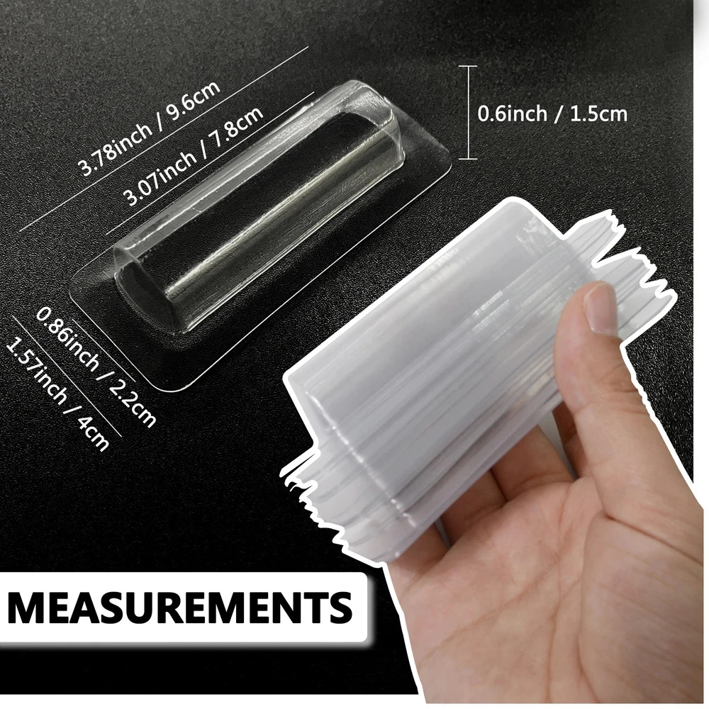 50/100 pezzi porta carte di de - Plastic Dome Clear recensione e prezzo