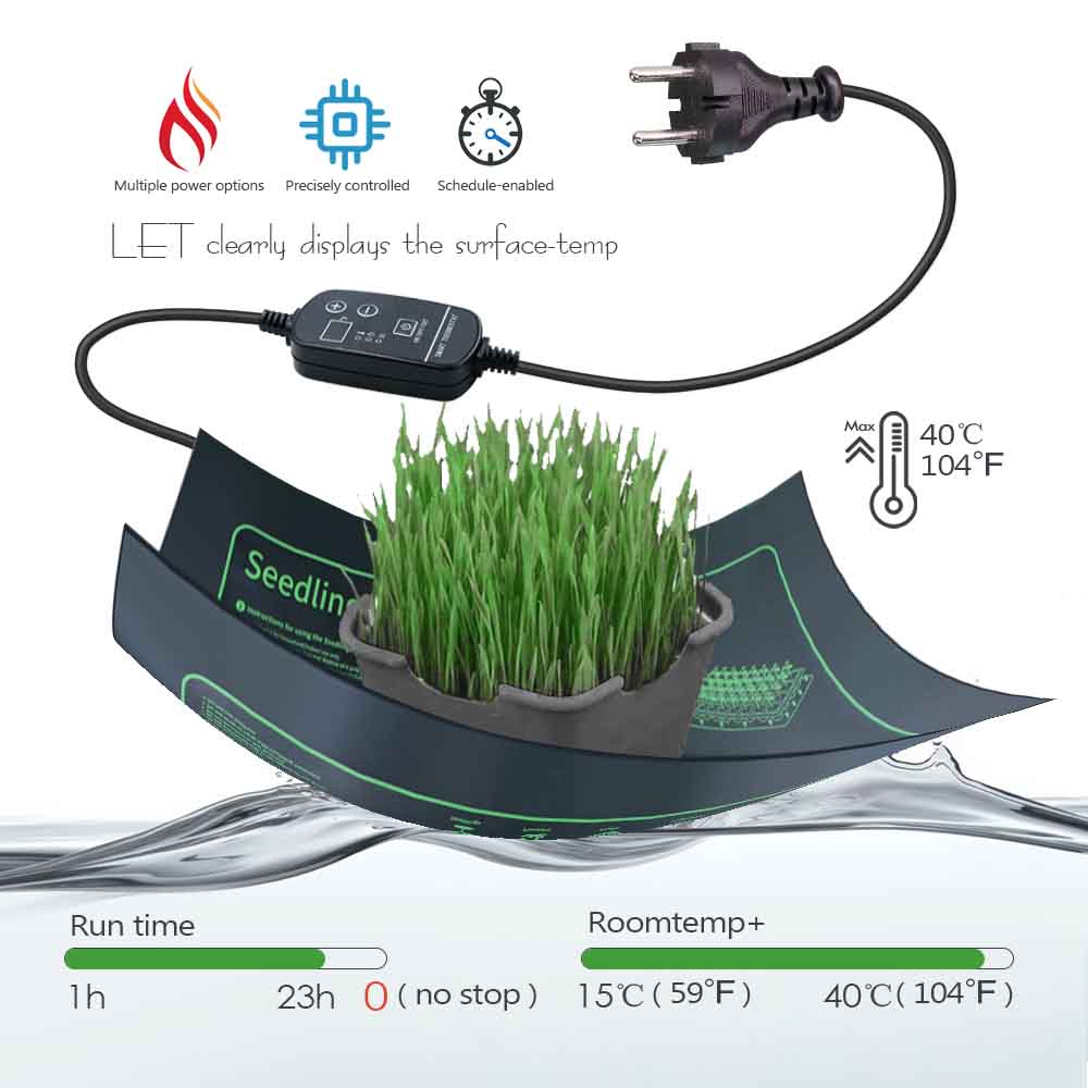 Cuscinetto riscaldante per pia - Heat Mat Seedling recensione e prezzo