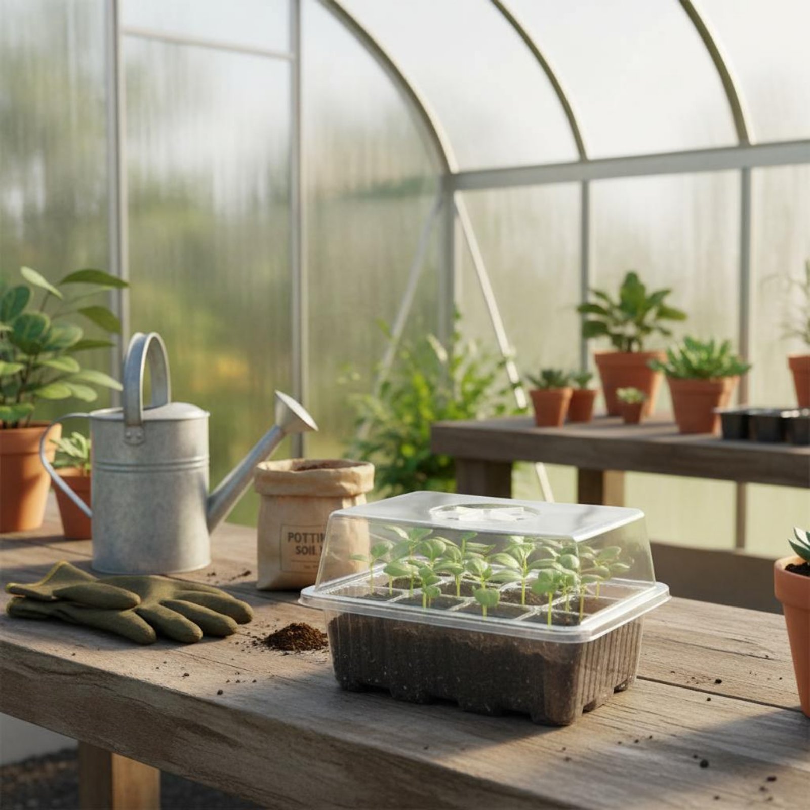 Vassoio per Germinazione a 12  - Humidity Dome Kit recensione e prezzo
