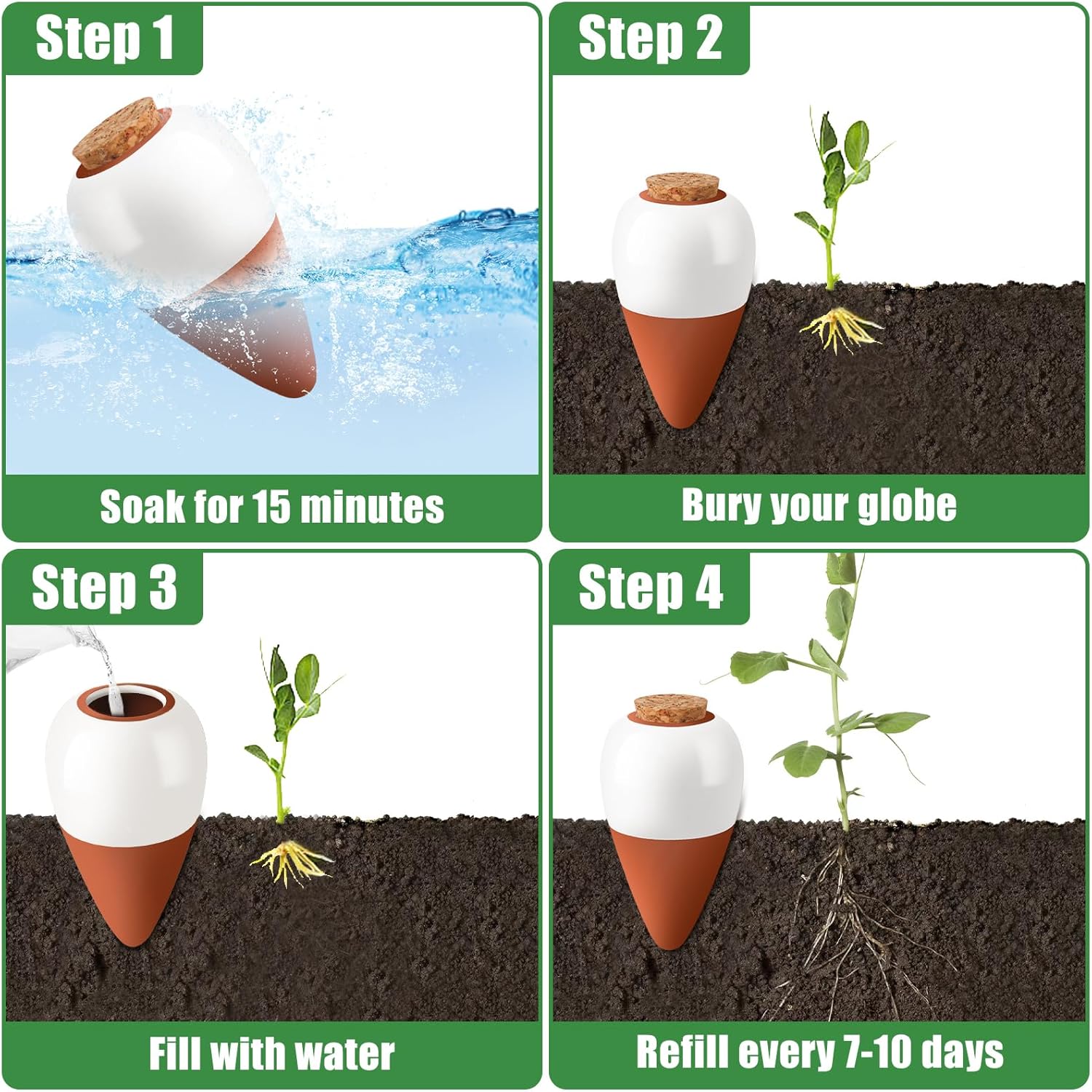 Globi autoirriganti in terraco - Self Watering Insert recensione e prezzo