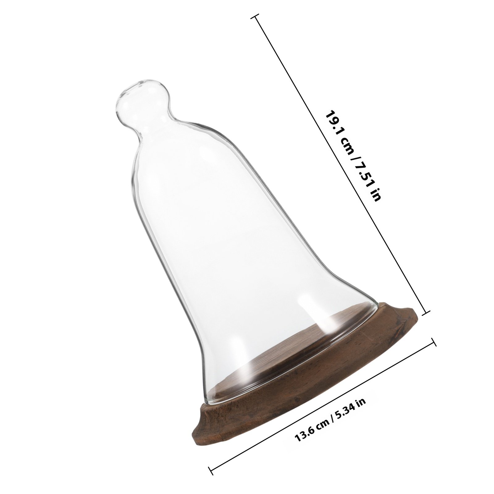 Campana di Vetro Trasparente i - Plastic Dome Clear recensione e prezzo